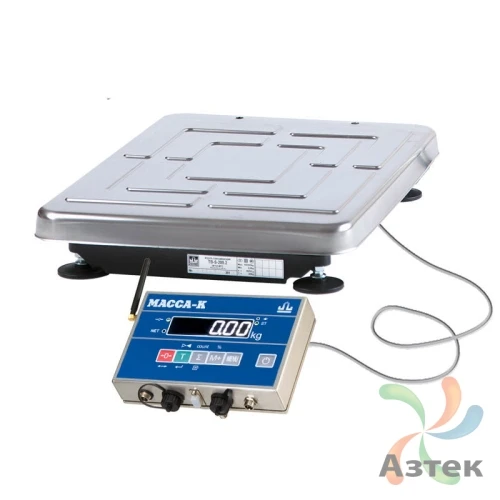Весы Масса-к TB-S-32.2-АB(RUEW)1 Ethernet USB RS-232 WiFi напольные товарные до 32 кг, нержавеющая сталь
