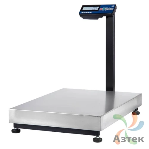 Весы Масса-к TB-M-300.2-А(RUEW)3 Ethernet USB RS-232 WiFi напольные товарные до 300 кг, нержавеющая сталь