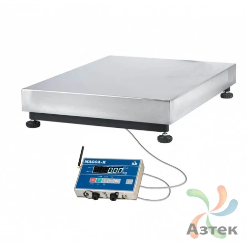 Весы Масса-к TB-M-600.2-АB(RUEW)1 Ethernet USB RS-232 WiFi напольные товарные до 600 кг, нержавеющая сталь