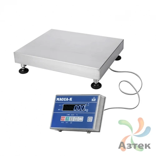 Весы Масса-к TB-5040N-32.2-AB1 напольные товарные до 32 кг, нержавеющая сталь