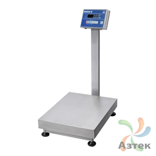 Весы Масса-к TB-5040N-32.2-AB3 напольные товарные до 32 кг, нержавеющая сталь