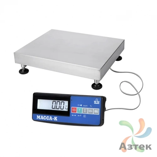 Весы Масса-к TB-5040N-200.2-A(RUEW)1 Ethernet USB RS-232 WiFi товарные до 200 кг, нержавеющая сталь
