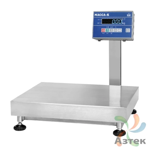 Весы Масса-к TB-5040N-200.2-AB3n напольные товарные до 200 кг, нержавеющая сталь
