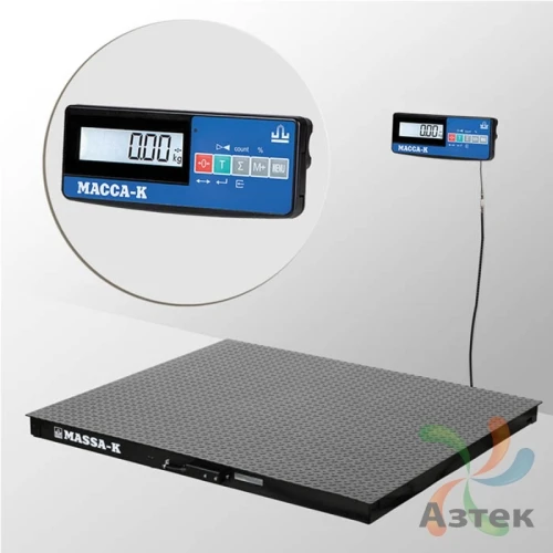 Весы Масса-к 4D-PM-20/15-1000-A(RUEW) Ethernet USB RS-232 WiFi промышленные до 1 000 кг, конструкционная сталь