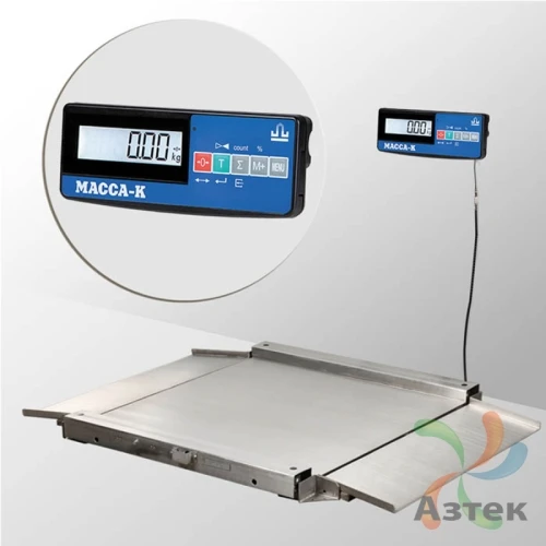 Весы Масса-к 4D-LA-15/12-1000-A(RUEW) Ethernet USB RS-232 WiFi промышленные до 1 000 кг, конструкционная сталь