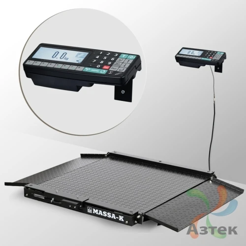 Весы Масса-к 4D-LA-15/12-2000-RA Ethernet USB RS-232 промышленные до 2 000 кг, конструкционная сталь