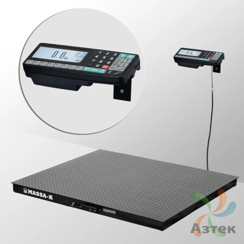Весы Масса-к 4D-LA-15/12-2000-RA Ethernet USB RS-232 промышленные до 2 000 кг, конструкционная сталь