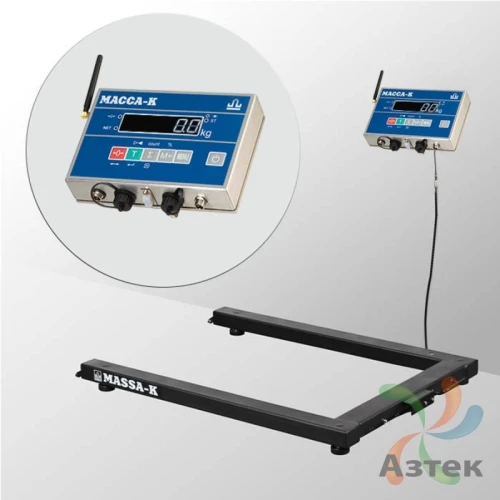 Весы Масса-к 4D-U-1-1000-AB(RUEW) Ethernet USB RS-232 WiFi промышленные до 1 000 кг, конструкционная сталь