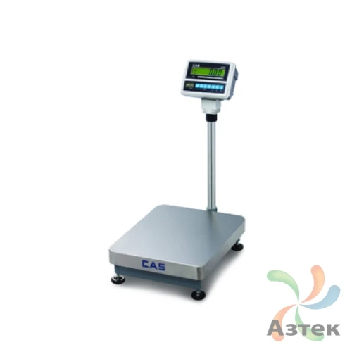 Весы CAS HB-150 RS-232 напольные торговые до 150 кг, нержавеющая сталь
