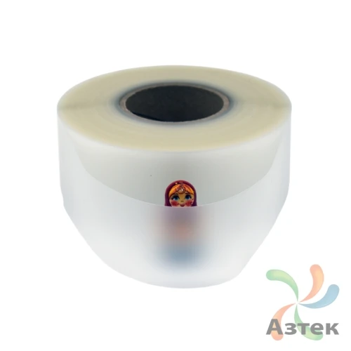 Силиконовая лента 15мм х 100м втулка 76 мм, цвет - матовый	