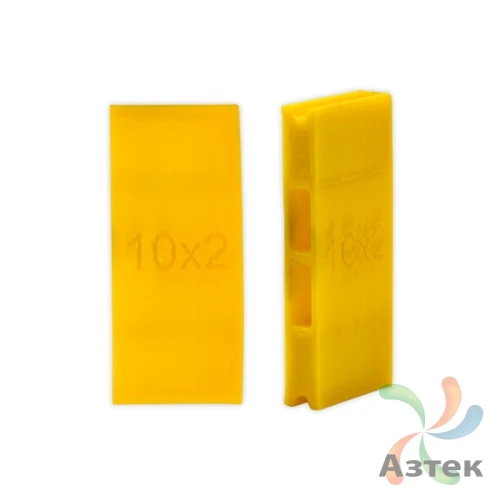 Адаптер для узких лент 2 x 10 мм для TSC TE200, Godex G530, Желтый