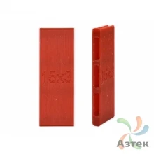 Адаптер для узких лент 3 x 15 мм для TSC TE200, Godex G530, Томатный