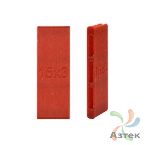 Адаптер для узких лент 3 x 15 мм для TSC TE200, Godex G530, Томатный