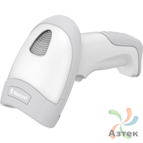 Сканер штрих-кода Newland HR3280 Marlin 1D/2D  CMOS-имиджер, Белый беспроводной, Bluetooth, USB-HID, блок питания, подставка, ЕГАИС