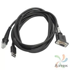 Кабель интерфейсный USB-RS-232, темный, прямой для Mertech 610 и 2210.