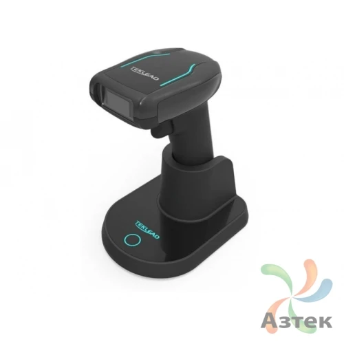 Сканер штрих-кода GlobalPOS GP-9600B 1D/2D  CMOS-имиджер, темный ручной, Bluetooth, USB кабель, подставка, ЕГАИС