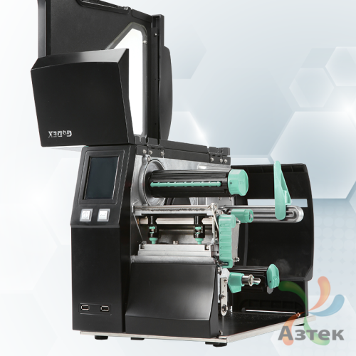 Принтер этикеток Godex ZX-1300xi+ термотрансферный 300, Ethernet, USB, USB Host, RS-232, 011-Z3X012-A00