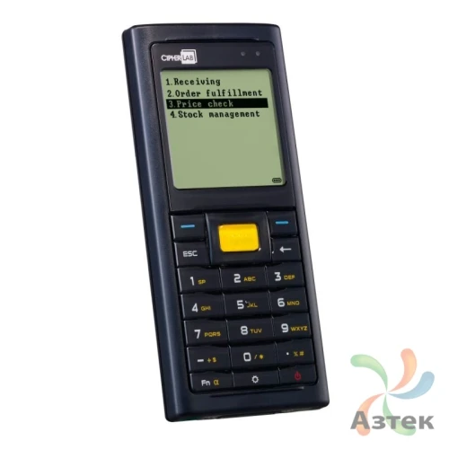 Терминал сбора данных CipherLab 8200-2D 1D 2D Imager темный 8 Мб, 24 кл., Bluetooth, БП, без подставки, кабель USB, блок питания