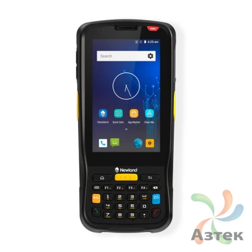 Терминал сбора данных Newland MT65 Beluga Lite 1D/2D CMOS-имиджер черный 16 Гб, 30 кл., Android GMS, Bluetooth, WiFi, 4G, GPS, БП, камера, кабель USB, блок питания