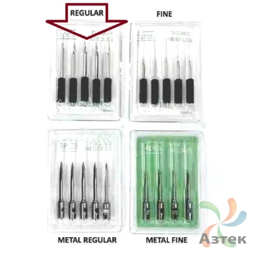 Игла Regular Пластик длина 34 (мм) диаметр 2 (мм) ( количество в упаковке 5 штук )