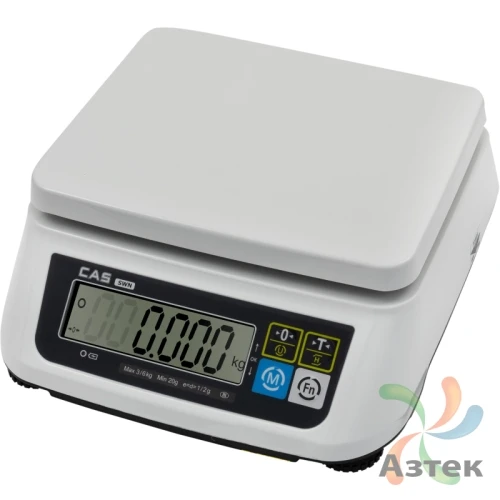 Весы CAS SWN-03DD настольные порционные до 3 кг