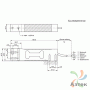 Тензодатчик BCA-50 CAS для напольных весов, контрольно-весового автомата