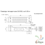 Тензодатчик BCL-15L CAS для напольных весов, контрольно-весового автомата