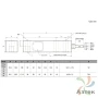 Тензодатчик BSA-2000 CAS для платформенных и палетных весов, весовых дозаторов и для взвешивания бункеров и емкостей