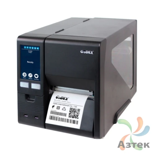 Принтер этикеток Godex GX4600i термотрансферный 600, LCD, Ethernet, USB Host, RS-232, защищенный корпус, 011-X6i012-000