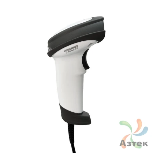Сканер штрих-кода Mindeo MD6600-HD-HC 1D/2D  2D Imager HD, Белый ручной, USB кабель, антибакт. покрытие, без подставки, стекло Закаленное стекло