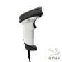Сканер штрих-кода Mindeo MD6600-HD-HC 1D/2D  2D Imager HD, Белый ручной, USB кабель, антибакт. покрытие, без подставки, стекло Закаленное стекло