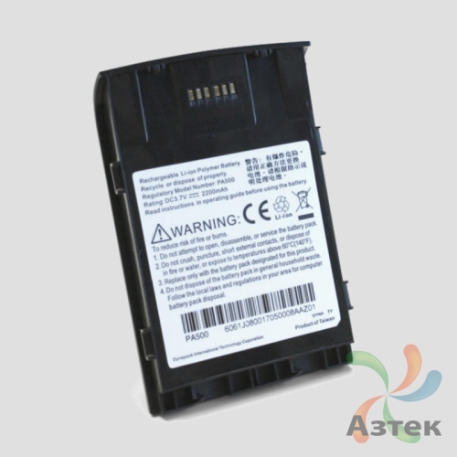 Аккумуляторная батарея стандартной емкости 2 200 мАч для Unitech PA500