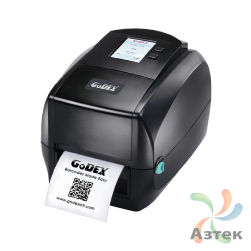 Принтер этикеток Godex RT863i+ термотрансферный 600, LCD, Ethernet, USB, USB Host, RS-232, 011-863R12-A00