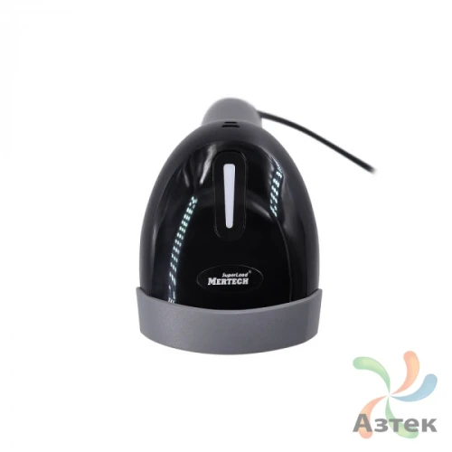 Сканер штрих-кода Mertech 1300 P2D 1D/2D  2D image Roling shutter, черный ручной, RS-232 кабель, USB кабель, USB-HID, USB-COM, ЕГАИС