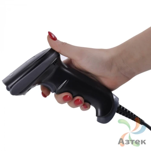 Сканер штрих-кода Mertech 2210 1D/2D  2D Imager, Черный ручной, USB кабель, USB-COM, ЕГАИС