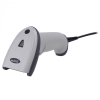 Сканер штрих-кода Mertech 2210 1D/2D  2D Imager, белый ручной, USB кабель, интерфейс USB/HID с эмуляцией COM (RS-232), ЕГАИС