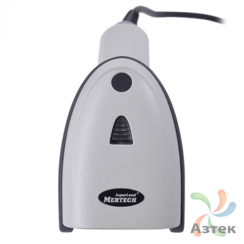 Сканер штрих-кода Mertech 2210 1D/2D  2D Imager, Белый ручной, USB кабель, USB-COM, ЕГАИС