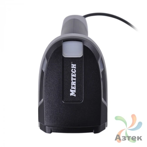 Сканер штрих-кода Mertech 2410 P2D SUPERLEAD 1D/2D  2D Imager, Черный ручной, USB кабель, USB-COM, ЕГАИС