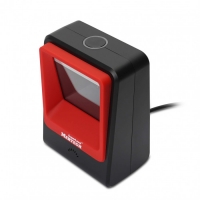 Сканер штрих-кода Mertech 8400 1D/2D  2D Imager, красный стационарный, USB кабель, интерфейс USB/HID с эмуляцией COM (RS-232), ЕГАИС