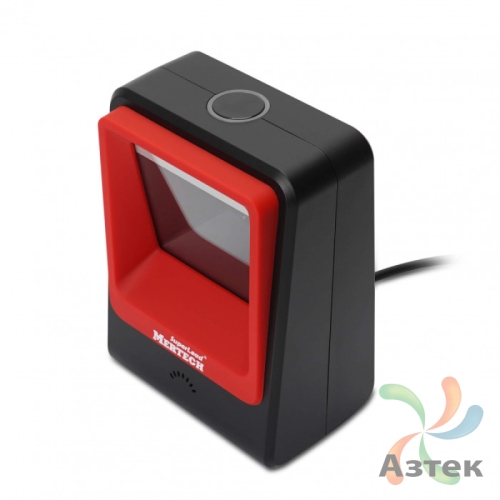 Сканер штрих-кода Mertech 8400 1D/2D  2D Imager, Красный стационарный, USB кабель, USB-COM, ЕГАИС