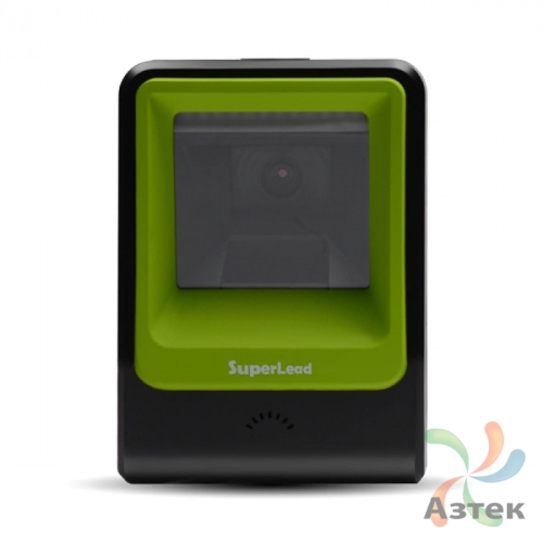 Сканер штрих-кода Mertech 8400 1D/2D  2D Imager, Зеленый стационарный, USB кабель, USB-COM, ЕГАИС