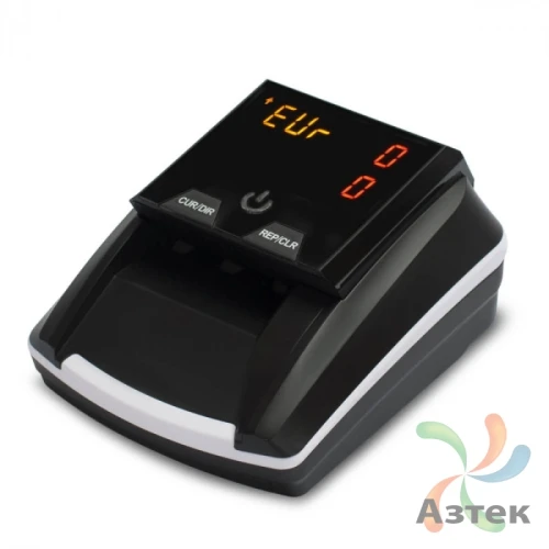 Детектор валют автоматический Mertech D-20A PROMATIC (с АКБ) LED Черный RUB, USD, EUR