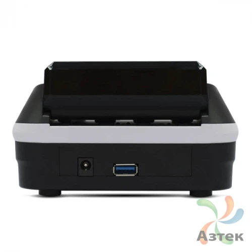 Детектор валют автоматический Mertech D-20A PROMATIC (с АКБ) LED Черный RUB, USD, EUR