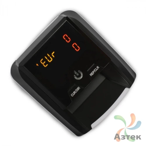 Детектор валют автоматический Mertech D-20A PROMATIC (с АКБ) LED Черный RUB, USD, EUR