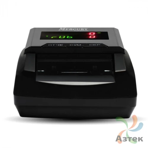 Детектор валют автоматический Mertech D-20A FLASH PRO (с АКБ) LED Черный RUB