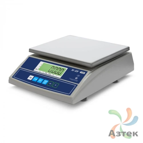 Весы Mertech M-ER 326 AF-6.1 настольные фасовочные до 6 кг, нержавеющая сталь