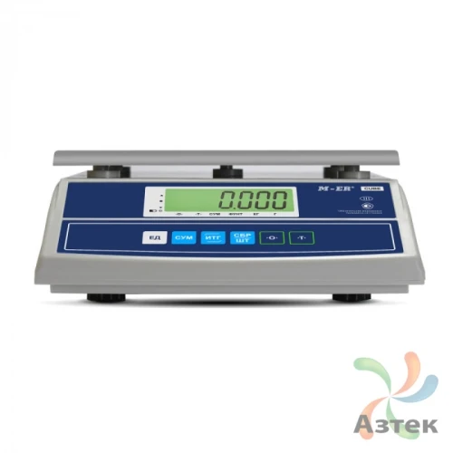 Весы Mertech M-ER 326 AF-6.1 настольные фасовочные до 6 кг, нержавеющая сталь