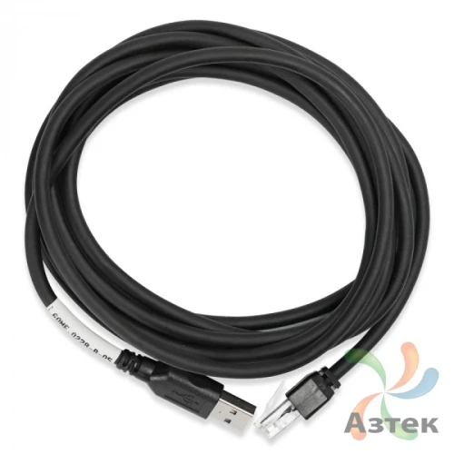 Кабель интерфейсный USB, Черный, прямой, 3 м для Mertech