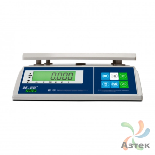 Весы Mertech M-ER 326 AFU-32.5 настольные фасовочные до 32 кг, пластик