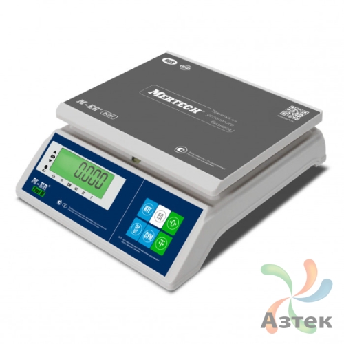 Весы Mertech M-ER 326 AFU-15.2 настольные фасовочные до 15 кг, пластик